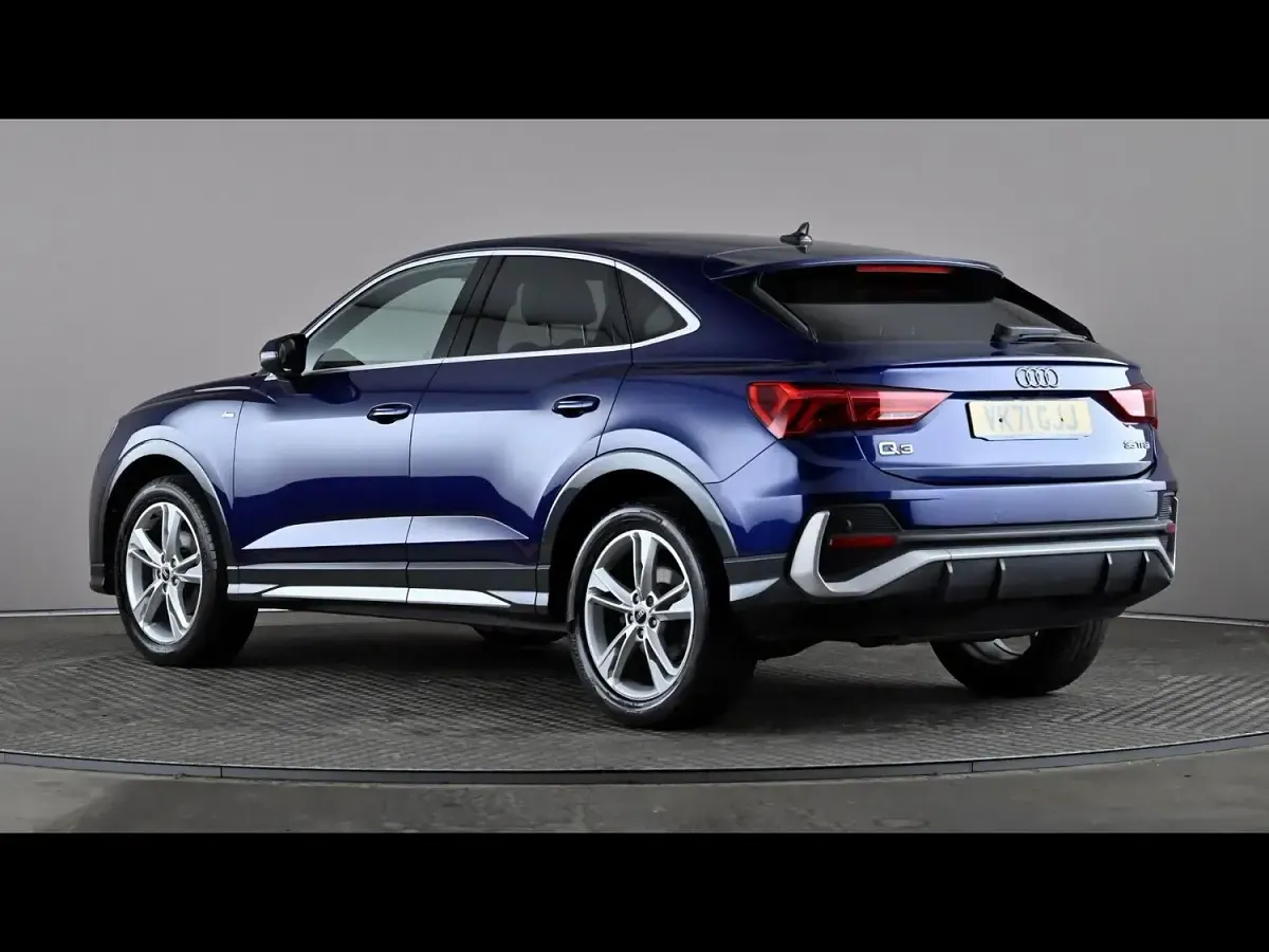 Used Audi Q3 S-Line 150 HP (110 kW) 2021 Blue SUV