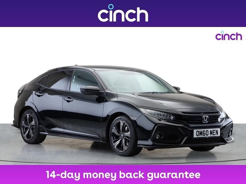 Black Used 2018 Honda Civic Sport Hatchback | £14,449 (Fair price) - Image 1/3