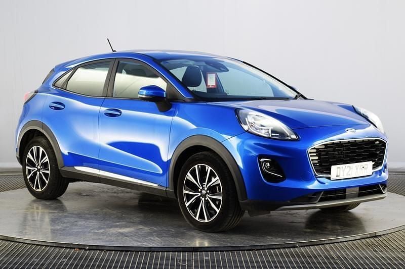 Used Ford Puma Titanium 125 HP (91 kW) 2021 Blue SUV