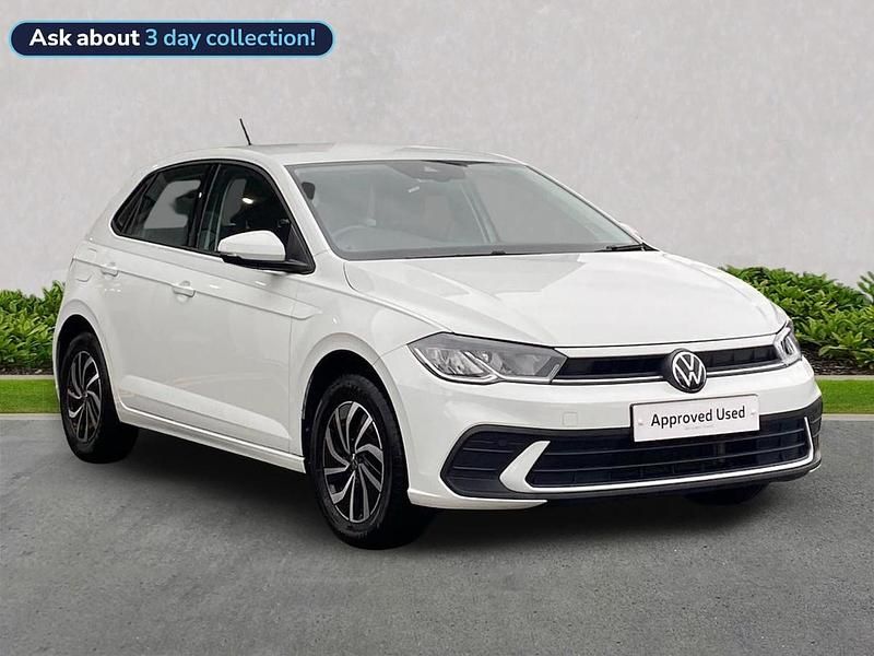 White Used 2023 VW Polo Life Hatchback | £15,428 (Good price) - Image 1/2