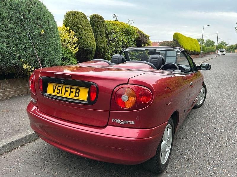 Used Renault Mégane Cabriolet 1999 Red Cabriolet