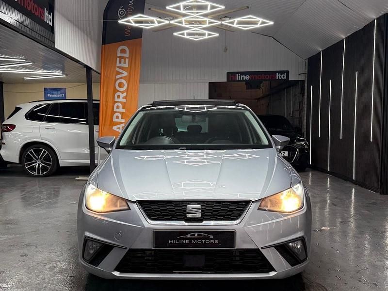 Used Seat Ibiza Design 95 HP (69 kW) 2018 Silver Hatchback