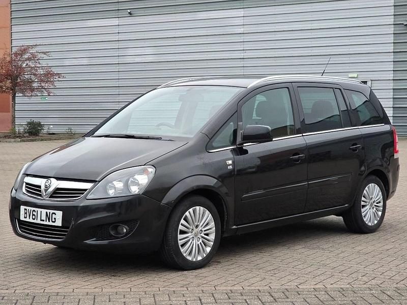 Used Vauxhall Zafira Design Edition 2012 Black MPV