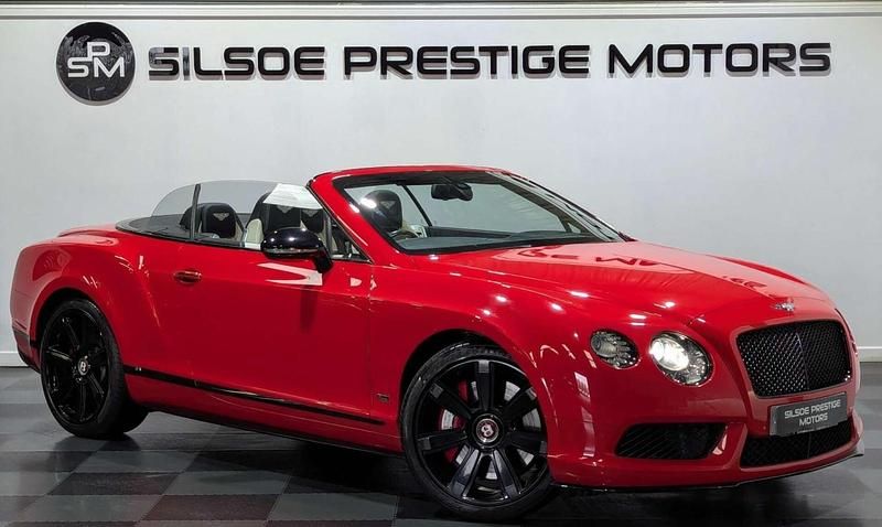 Used Bentley Continental GT Convertible 2015 Red Cabriolet