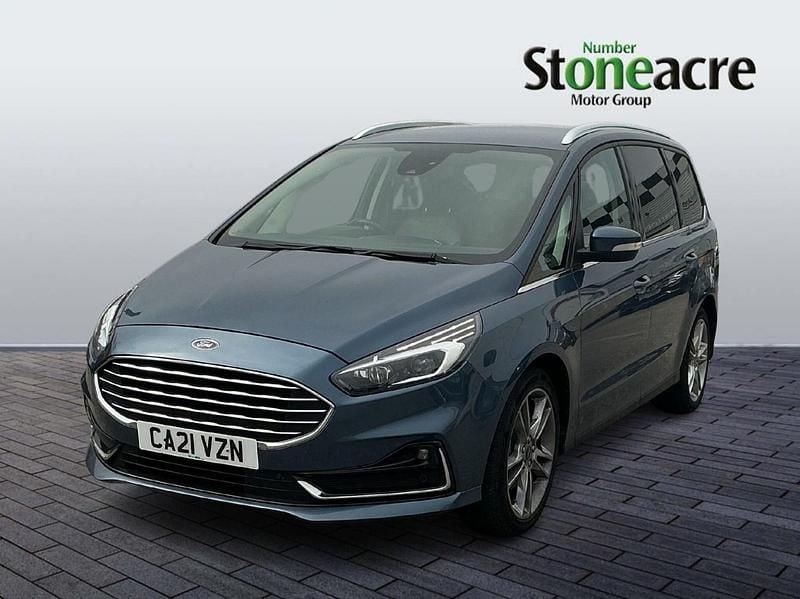 Used Ford Galaxy Titanium 190 HP (139 kW) 2021 Blue MPV