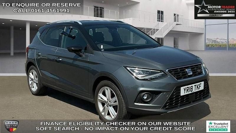Grey Used 2018 Seat Arona FR SUV | £10,640 (Fair price) - Image 1/4