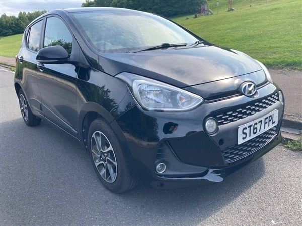 Black Used 2017 Hyundai i10 Premium Hatchback | £5,995 (Fair price) - Image 1/1