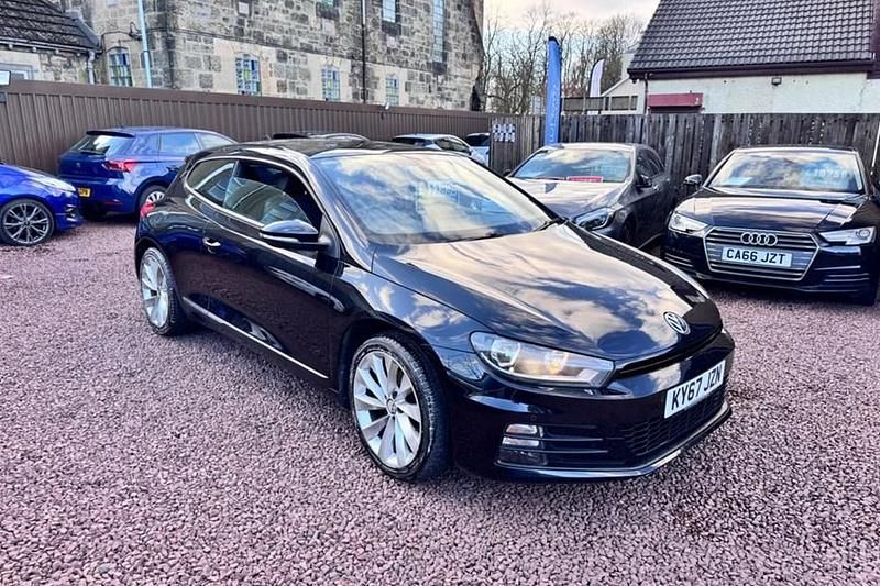 Used VW Scirocco GT 125 HP (91 kW) 2017 Black Coupe