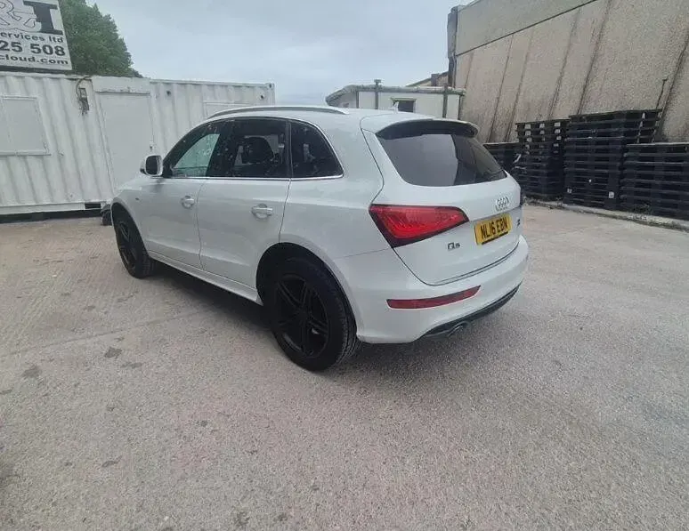 Used Audi Q5 S-line plus 190 HP (139 kW) 2016 White SUV