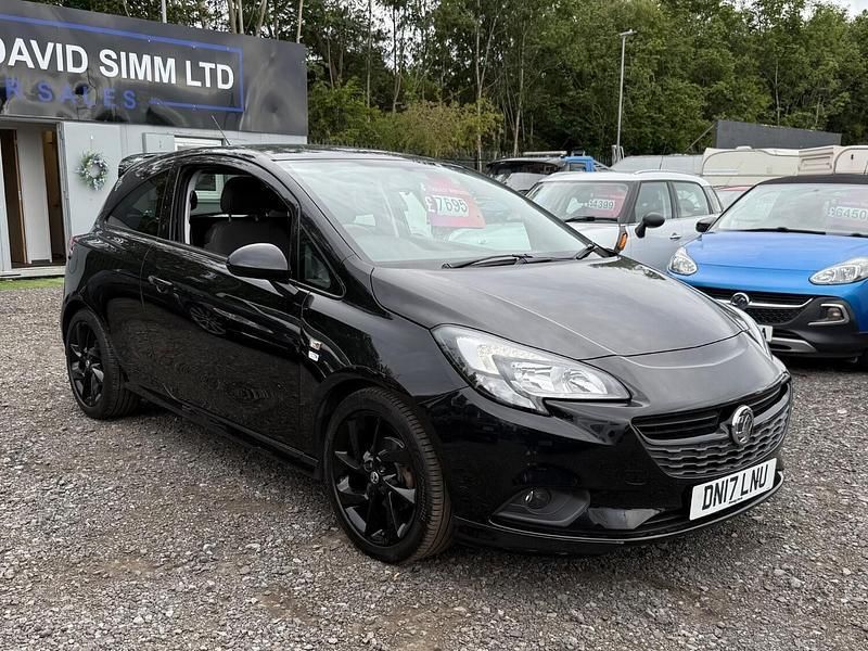 Black Used 2017 Vauxhall Corsa Edition Hatchback | £7,499 (Fair price) - Image 1/4