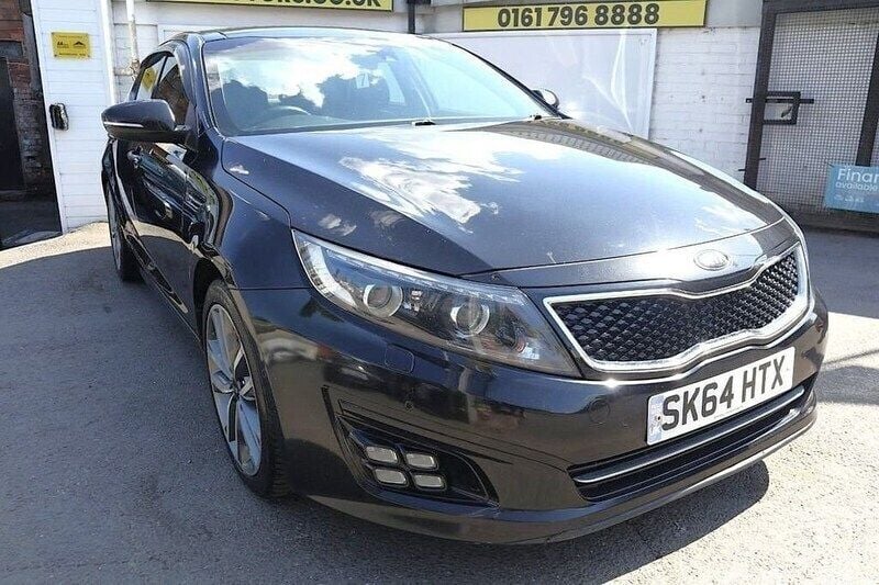 Black Used 2014 Kia Optima 3 Sedan | £5,195 (Fair price) - Image 1/4