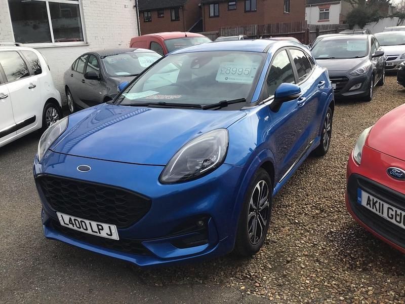 Used Ford Puma ST-Line 125 HP (91 kW) 2020 Blue SUV