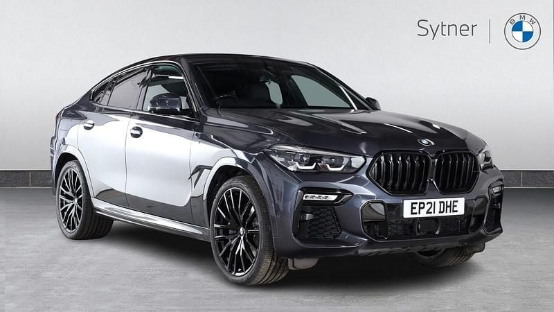 Grey Used 2021 BMW X6 M Sport SUV | £44,000 (Fair price) - Image 1/4