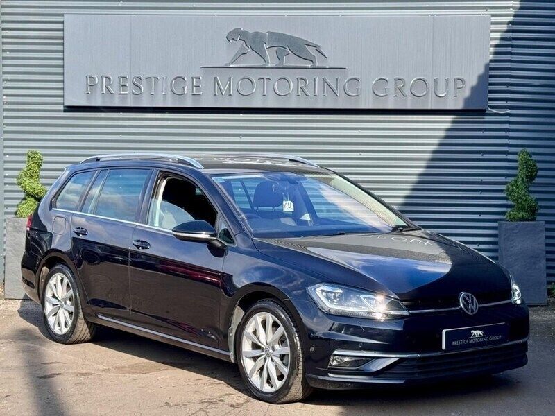 Black Used 2020 VW Golf VII GT Estate | £11,799 (Super price) - Image 1/2