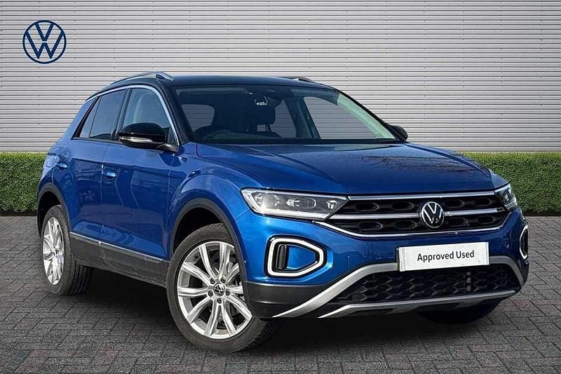 Used VW T-Roc Style 150 HP (110 kW) 2024 Blue SUV