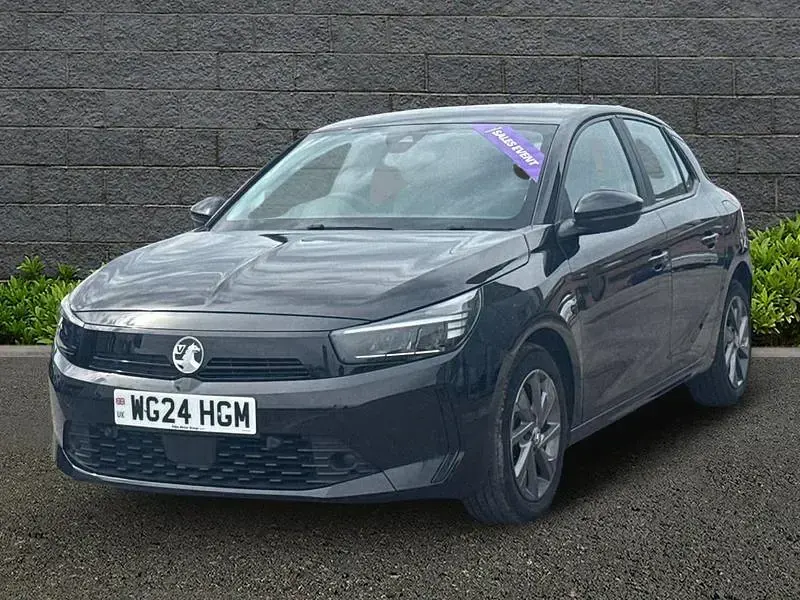 Used Vauxhall Corsa Design Edition 75 HP (55 kW) 2024 Black Hatchback