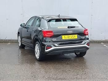 Begagnad Audi Q2 S-Line 150 HK (110 kW) 2021 Svart SUV