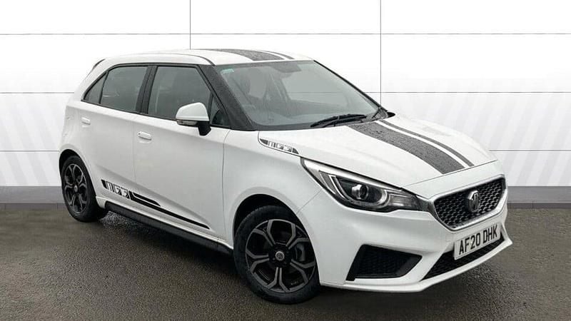 White Used 2020 MG MG3 Excite Hatchback | £8,191 (Fair price) - Image 1/3