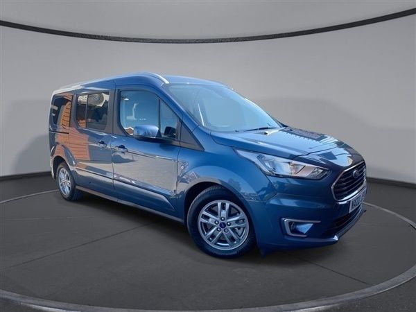 Blue Used 2021 Ford Grand Tourneo Connect Titanium MPV | £19,999 (Fair price) - Image 1/4