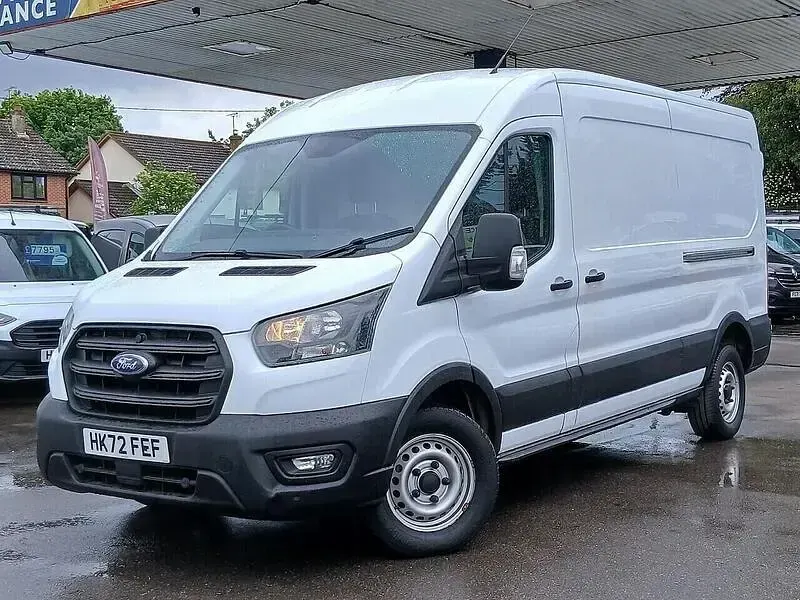 Used Ford Transit S 130 HP (95 kW) 2022 White Van