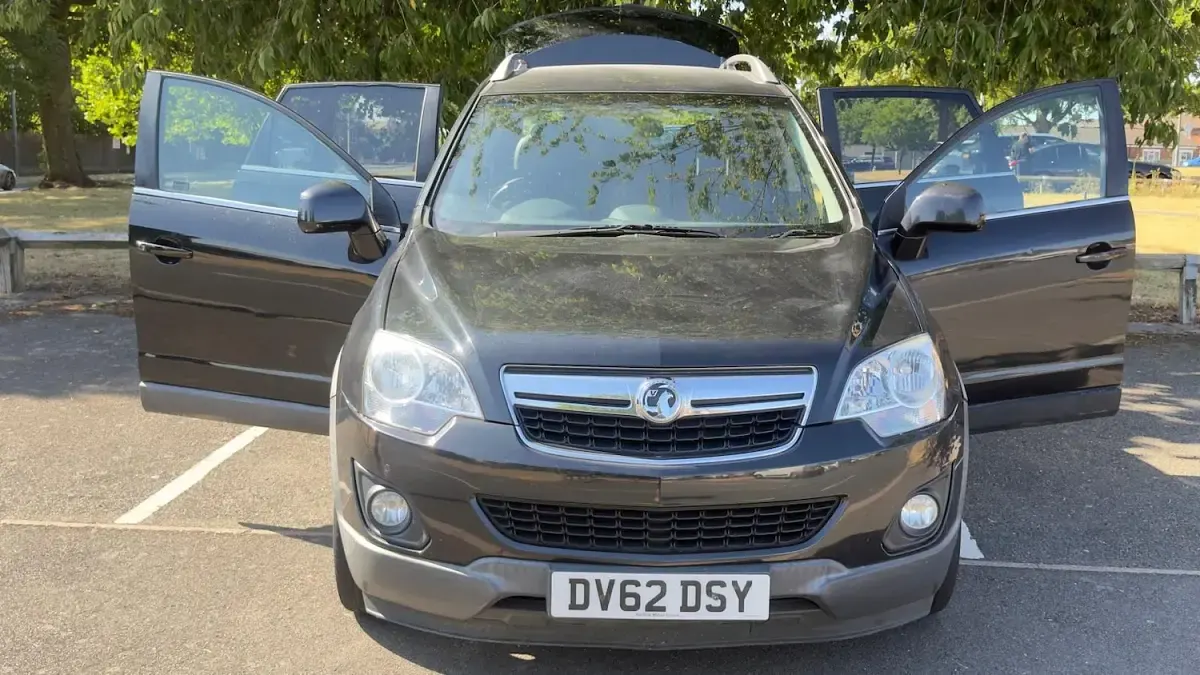 Used Vauxhall Antara 184 HP (135 kW) 2012 Black SUV