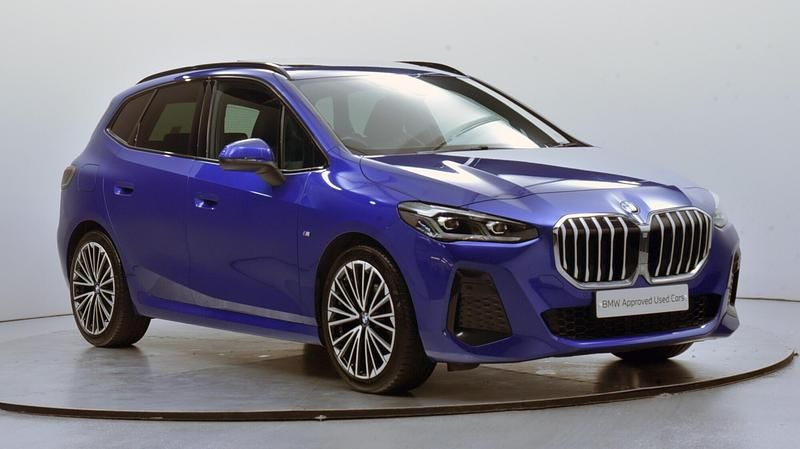 Blue Used 2022 BMW 220 Active Tourer M Sport MPV | £22,995 (Fair price) - Image 1/4