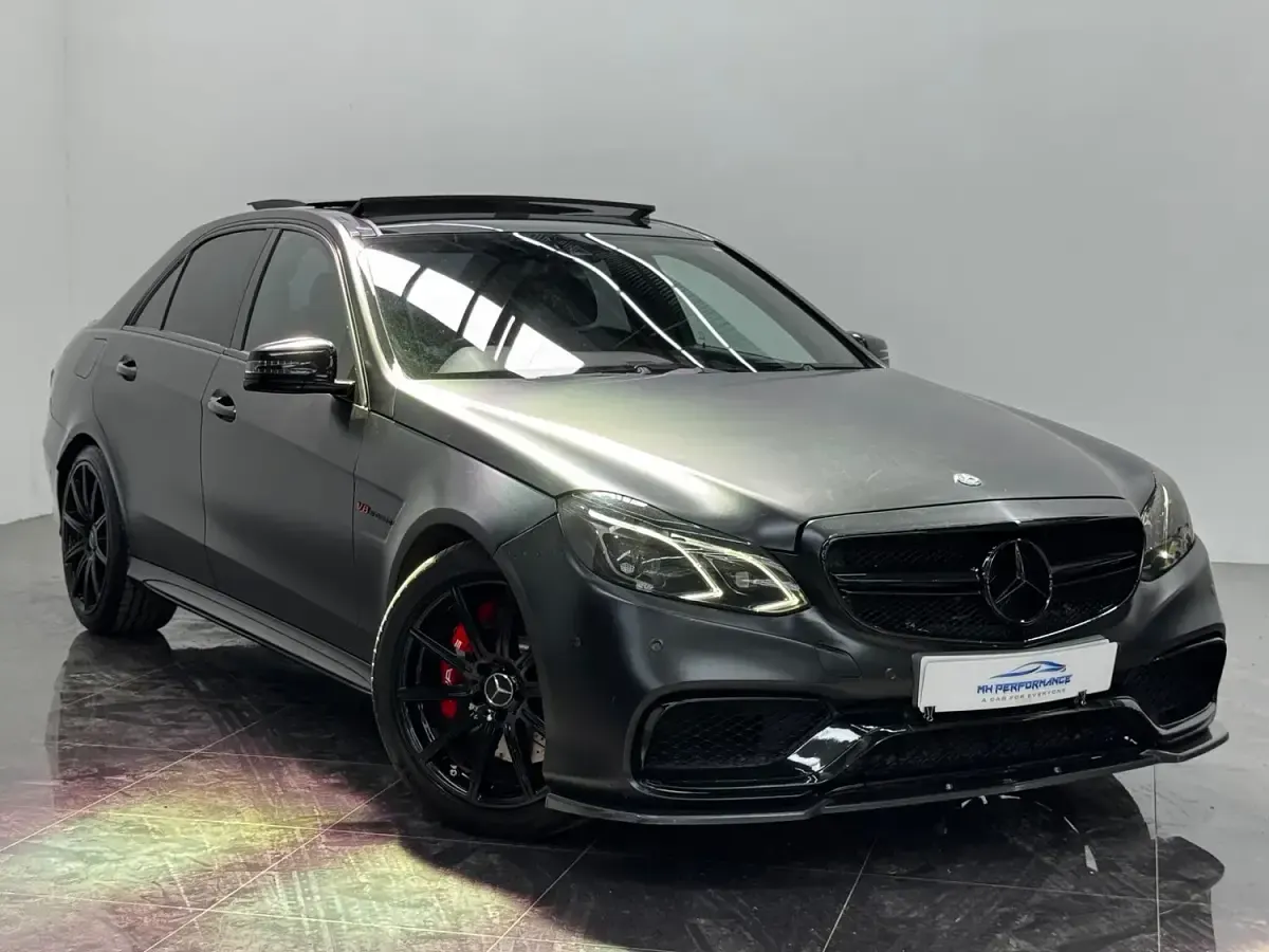 Used Mercedes E63 AMG 2013 Silver Sedan