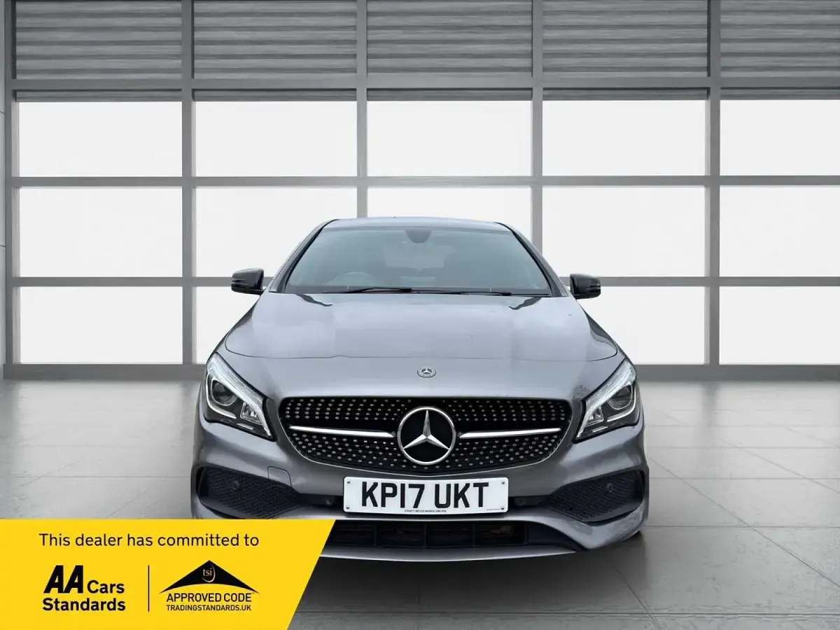 Used Mercedes CLA200 AMG line 136 HP (100 kW) 2017 Grey Sedan