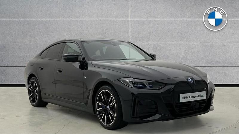 Black Used 2025 BMW i4 Comfort Edition Sedan | £48,795 (Good price) - Image 1/4