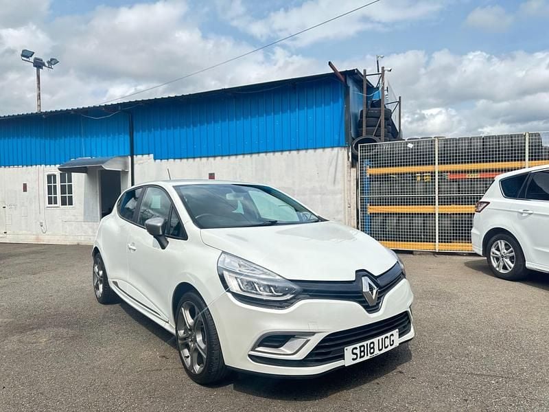 Used Renault Clio IV GT-Line 2018 White Hatchback