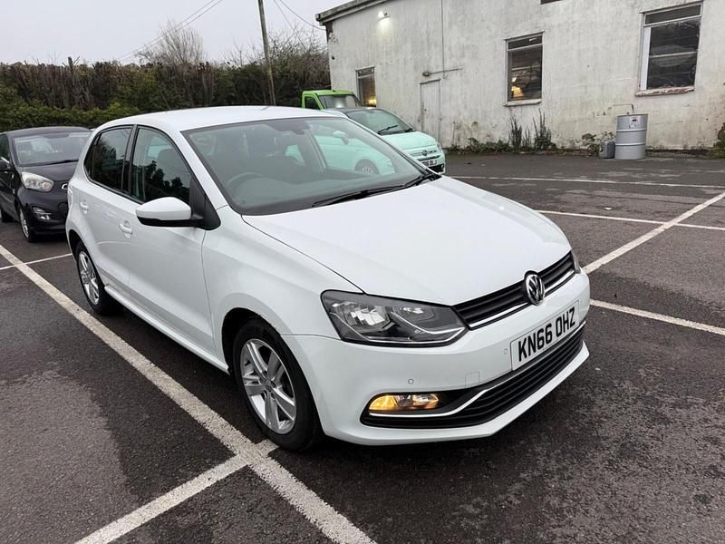 White Used 2016 VW Polo Match Hatchback | £7,599 (A bit pricey) - Image 1/4