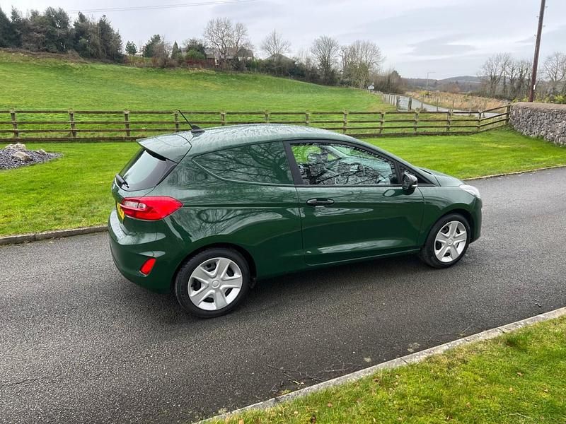 Used Ford Fiesta Trend 95 HP (69 kW) 2020 Green Van