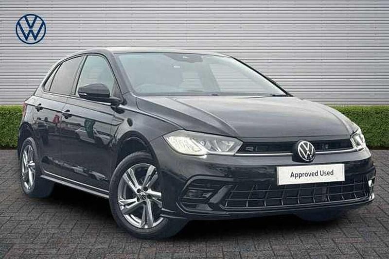 Used VW Polo R-line 115 HP (84 kW) 2025 Black Hatchback