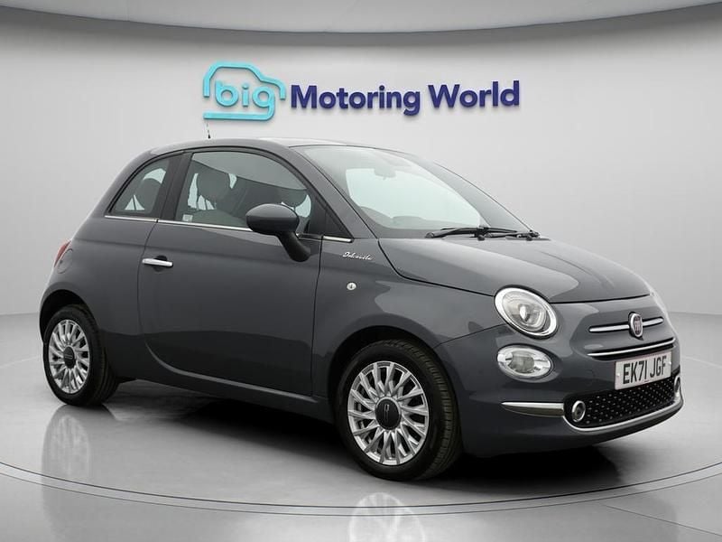 Grey Used 2021 Fiat 500 Dolcevita Hatchback | £8,100 (Fair price) - Image 1/4