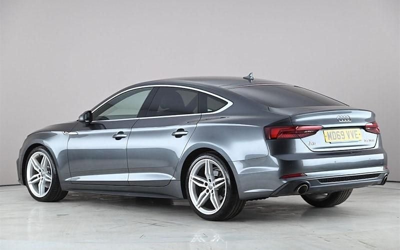 Used Audi A5 Sportback S-Line 245 HP (180 kW) 2020 Grey Hatchback
