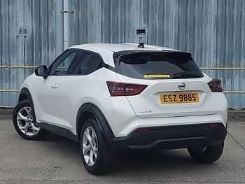 Used Nissan Juke N-Connecta 114 HP (83 kW) 2021 White SUV