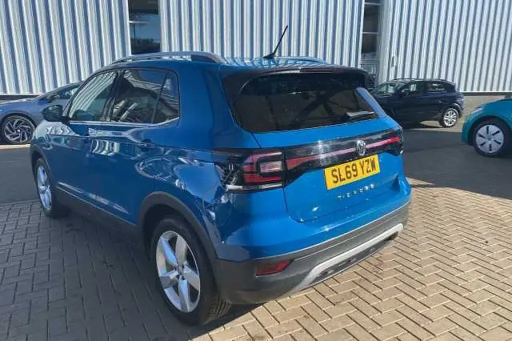 Usado VW T-Cross SEL 115 HP (84 kW) 2019 Azul SUV