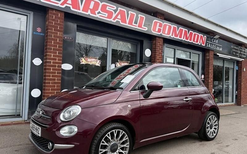 Used Fiat 500 Club 69 HP (50 kW) 2019 Red Hatchback