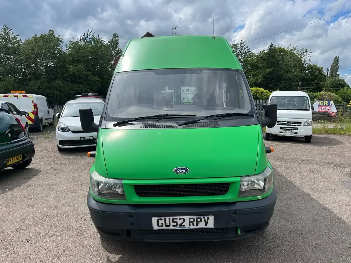 Used Ford Transit 90 HP (66 kW) 2002 Green Van