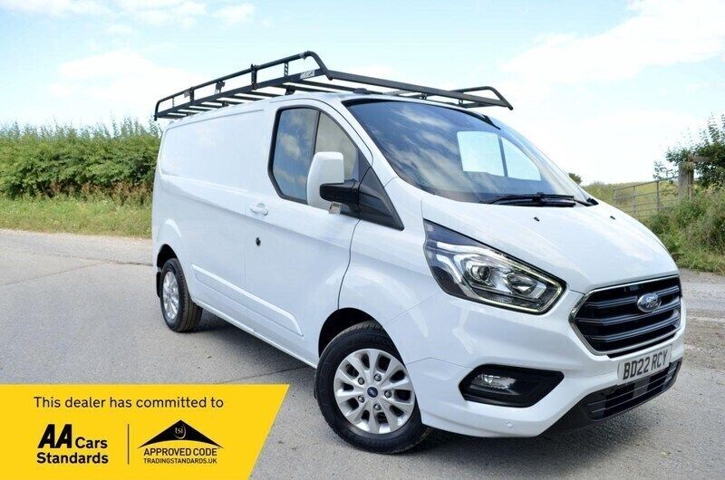 White Used 2022 Ford Transit Custom Limited Van | £13,990 (Super price) - Image 1/3