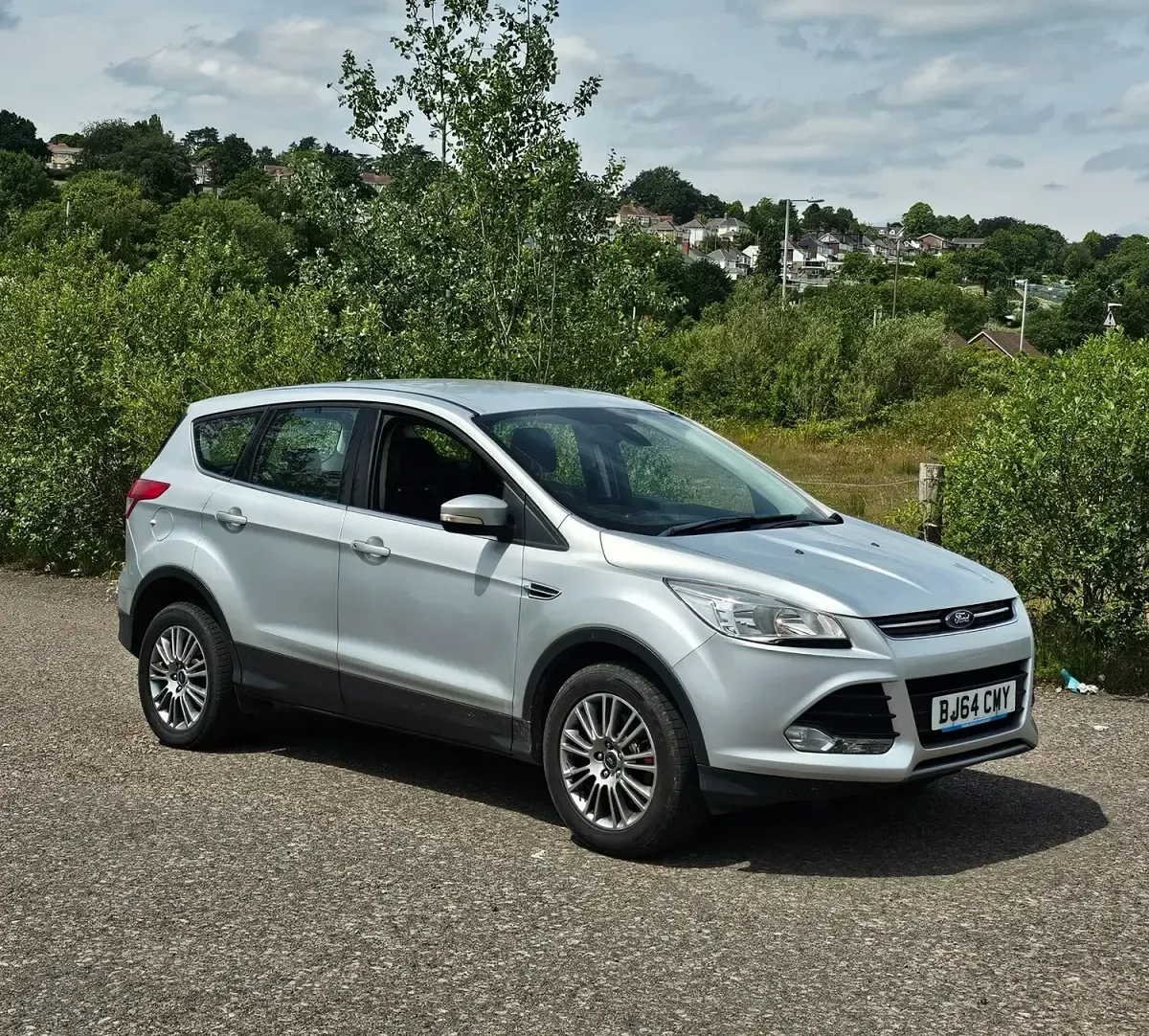 Used Ford Kuga Titanium 140 HP (102 kW) 2014 Silver SUV