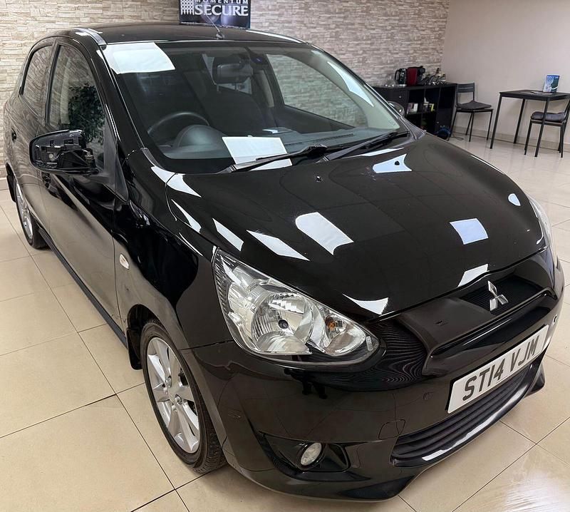 Black Used 2014 Mitsubishi Mirage Hatchback | £4,195 (Fair price) - Image 1/4