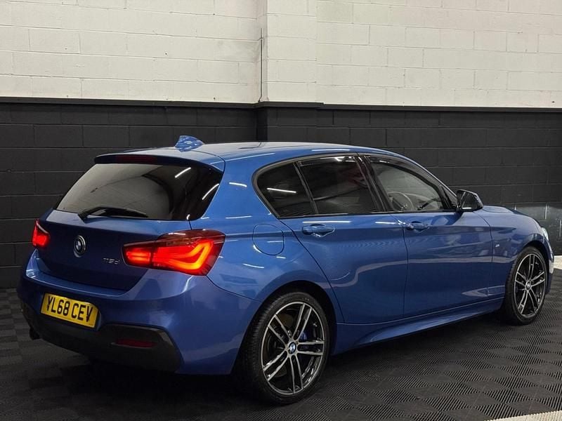 Used BMW 116 M Sport 116 HP (85 kW) 2018 Blue Hatchback