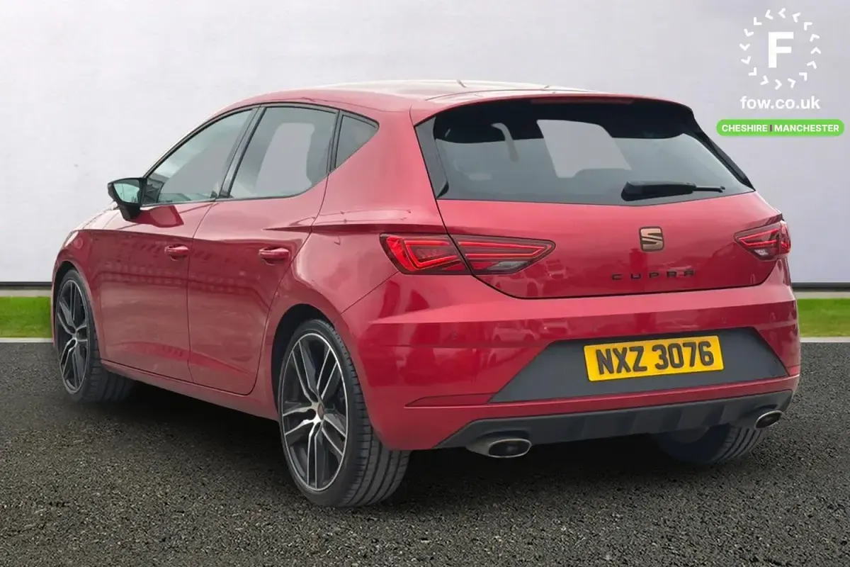 Used Seat Leon CUPRA 290 HP (213 kW) 2019 Red Hatchback
