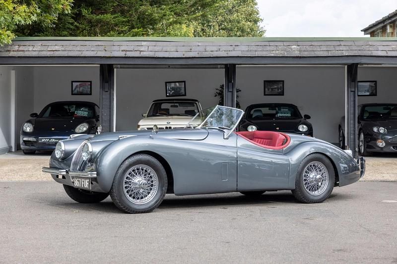 Used Jaguar XK 1951 Silver Cabriolet