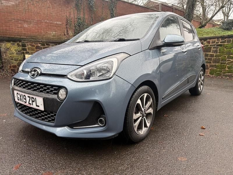 Used Hyundai i10 SE 87 HP (63 kW) 2019 Blue Hatchback
