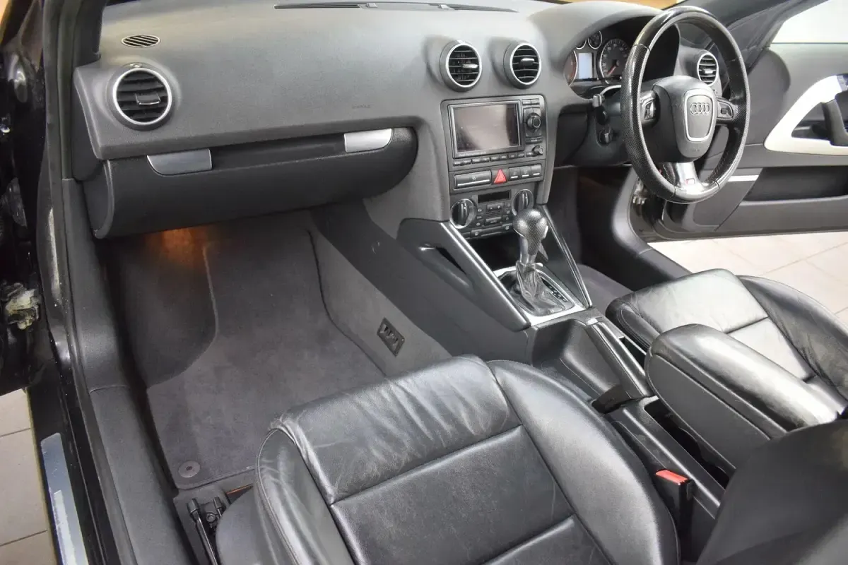 Used Audi A3 S-Line 170 HP (125 kW) 2007 Black Hatchback