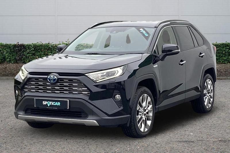 Black Used 2022 Toyota RAV4 Hybrid SUV | £25,686 (Fair price) - Image 1/4
