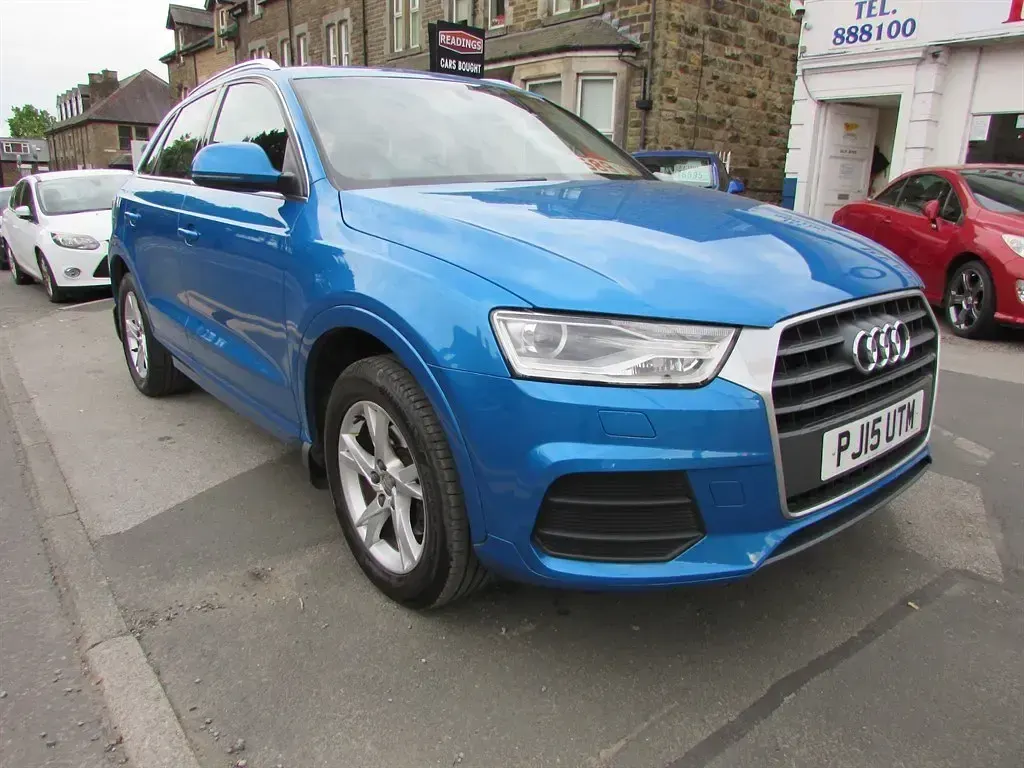 Używany Audi Q3 Business 150 KM (110 kW) 2015 Niebieski SUV