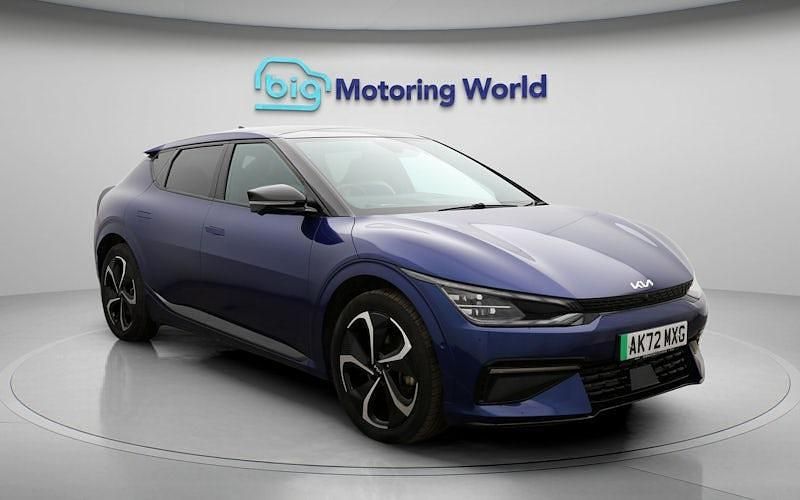 Used Kia EV6 GT-Line S 239 kW (325 HP) 2022 Blue SUV